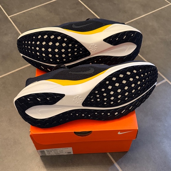 NWT! Men’s size 10.5 Nike Zoom Pegasus 41 Michigan - Picture 6 of 8